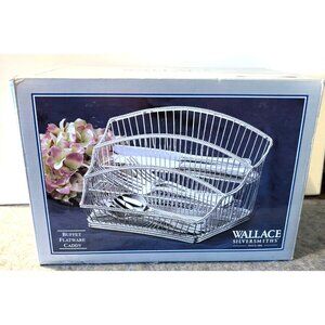 Wallace Silversmith Buffet Flatware Caddy  #2736